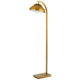 Brock Floor Lamp - Brass