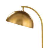 Brock Floor Lamp - Brass