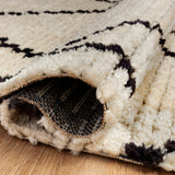 Chris Loves Julia x Loloi Alice Cream/Charcoal Rug