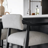 Kalia Counter Stool - Light Grey