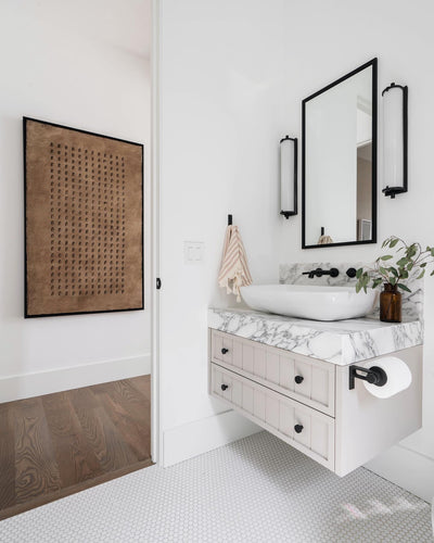 Calliope Tall Bath Light - Bronze