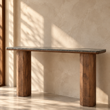 Hex Leg Console Table