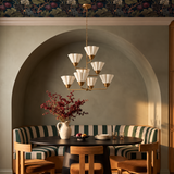 Larousse Chandelier - Oyster