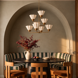 Larousse Chandelier - Oyster