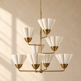 Larousse Chandelier - Oyster