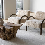 Eros Armchair - Shaggy Sand