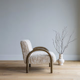 Eros Armchair - Shaggy Sand