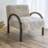 Eros Armchair - Shaggy Sand