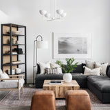 Wisconsin 3 Piece Charcoal Sectional