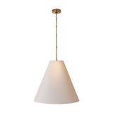 Goodman 24.50" Hanging Lamp - Brass/Natural