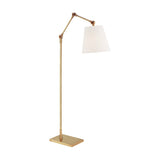 Graves Articulating Floor Lamp - Brass