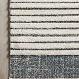 Hagen White/Ocean Rug