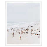 Huntington Beach Love Framed Print