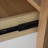 Hara 1 Drawer Accent Table - Natural Oak