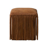 Illia Stool - Camel Suede