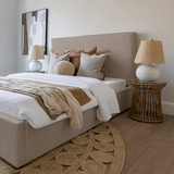 Julianna Bed - Light Fawn