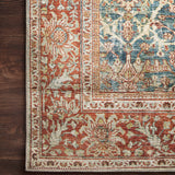 Layla Ocean/Rust Rug