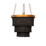 Lanark Round Pendant - Black