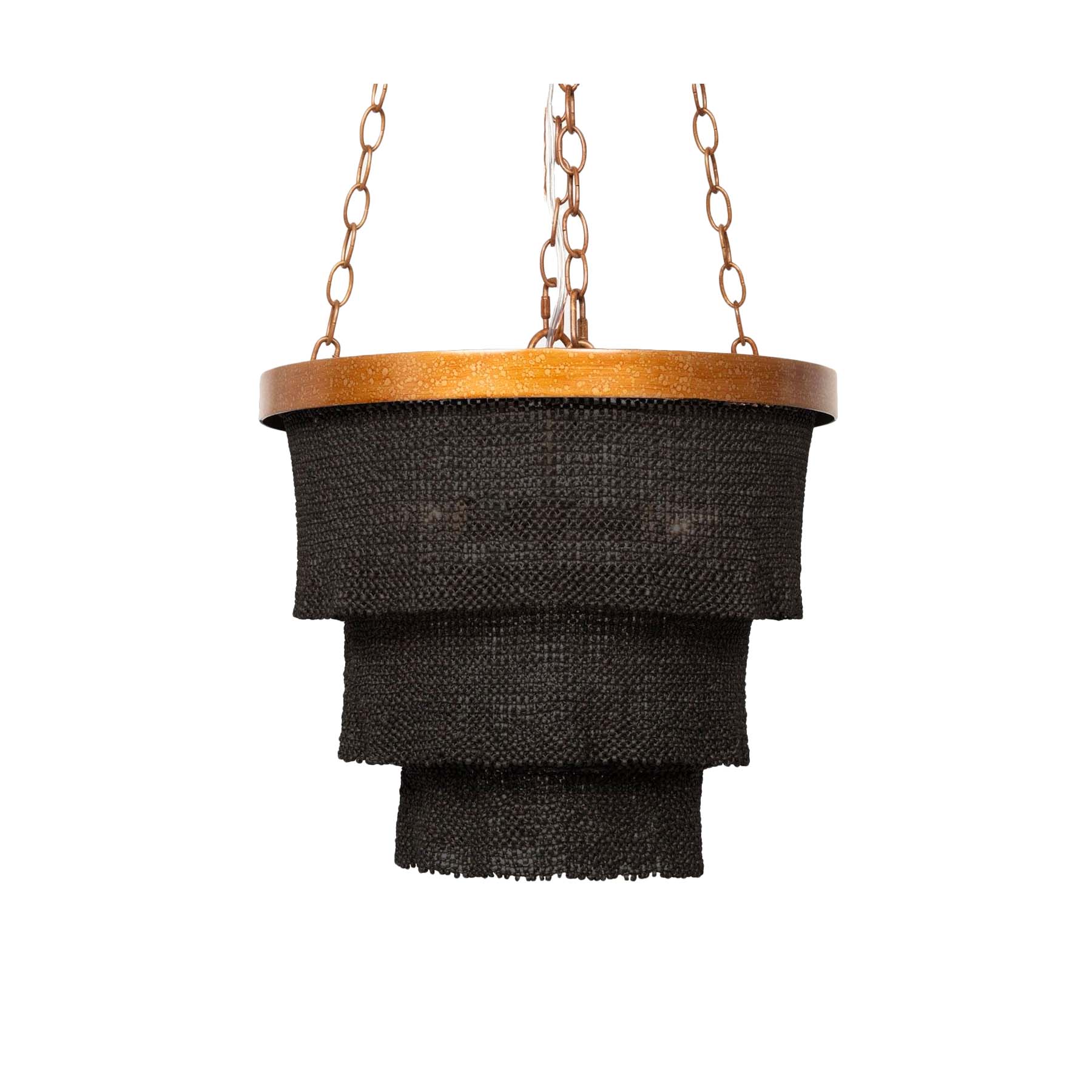 Lanark Round Pendant - Black