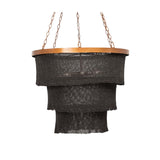 Lanark Round Pendant - Black