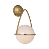 Lisette Bracketed Sconce - Brass