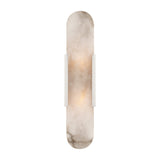 Melange Elongated Sconce - Nickel