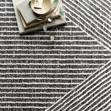 Magnolia Home by Joanna Gaines x Loloi Newton Charcoal/Ivory Rug