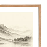 Remble Ink Sketch Framed Print