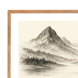 Remble Ink Sketch Framed Print