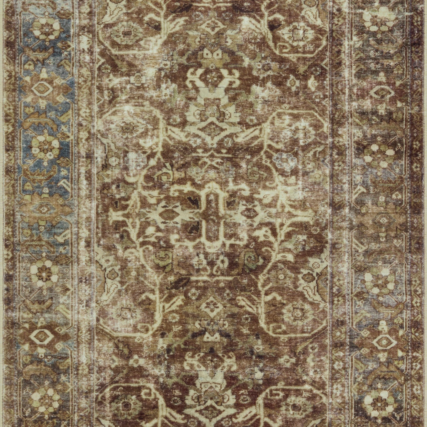 Sinclair Rust/Lagoon Rug