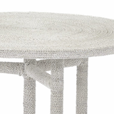 Madera Side Table - White Sand