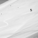 No Chairlifts Here Framed Print