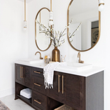 Rideau Mirror - Brass