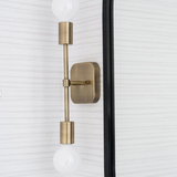 Alaina Brass Wall Sconce