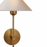 Hackney Single Sconce - Brass