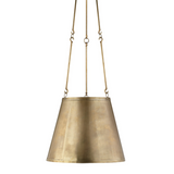 Lily Hanging Shade - Brass