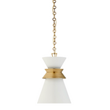 Alborg 10.00" Stacked Pendant - Brass