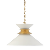 Alborg 24.00" Stacked Pendant - Brass