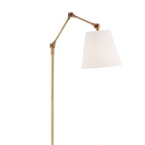 Graves Articulating Floor Lamp - Brass