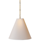 Goodman 18.00" Hanging Light - Brass/Natural