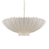 Hampton 25.50" Chandelier - White