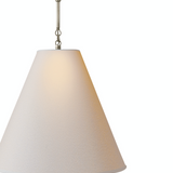 Goodman 18.00" Hanging Light - Antique Nickel/Natural