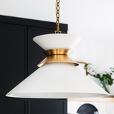 Alborg 24.00" Stacked Pendant - Brass