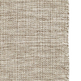 Marled Brown Woven Cotton Rug