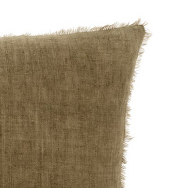 Lina Linen Pillow - Fennel