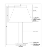 Mink Table Lamp