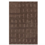 Vinel Modern Abstract Rug - Brown