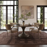 Vinel Modern Abstract Rug - Brown