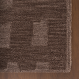 Vinel Modern Abstract Rug - Brown