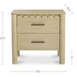 William Nightstand Natural